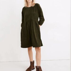 Madewell Corduroy Relaxed Mini Dress